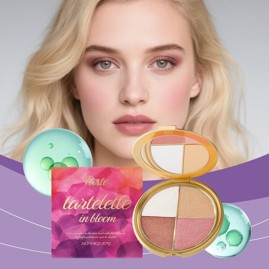 Highlighter, Eyeshadow, And Blush Palette 8.8g