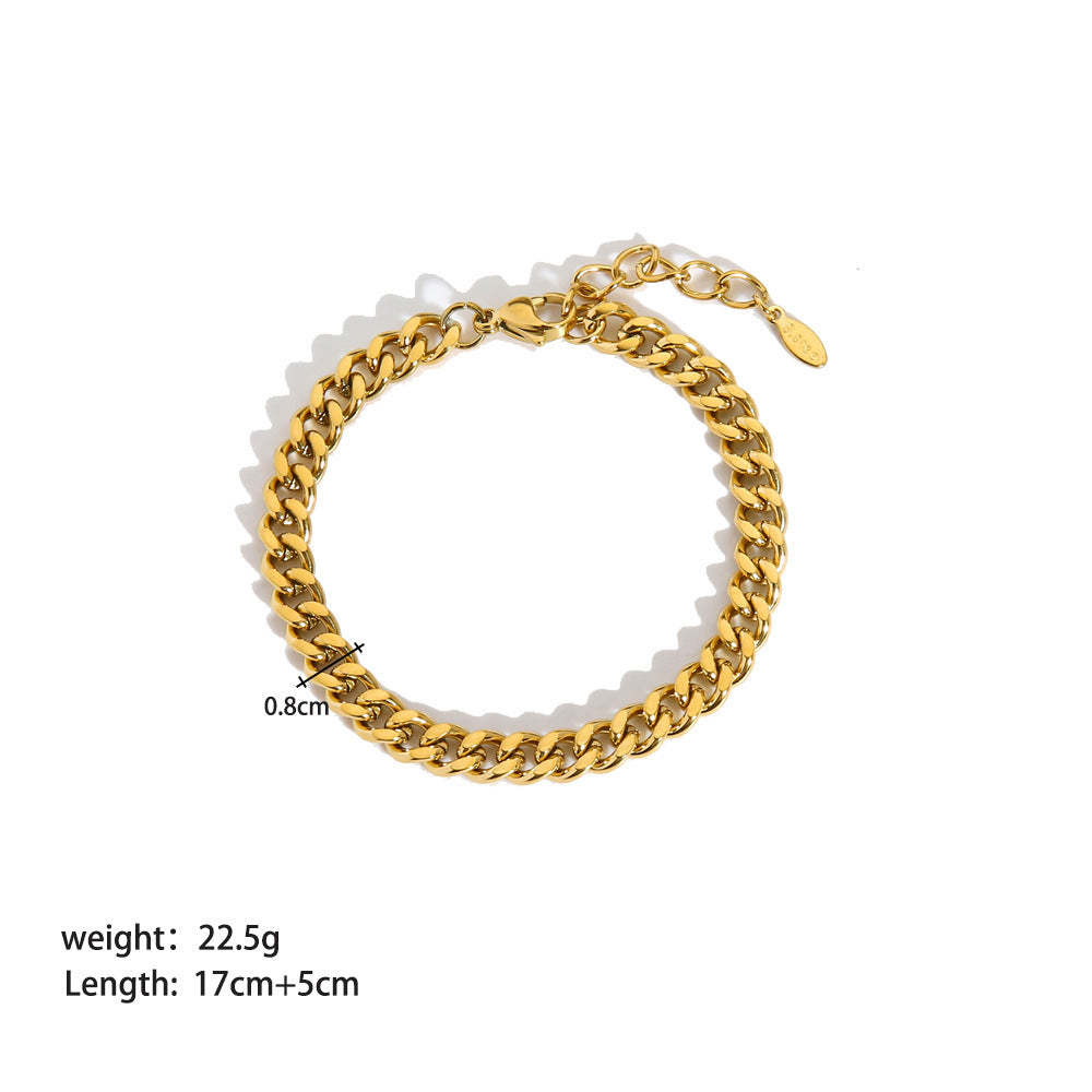 Gold Simple Bracelets