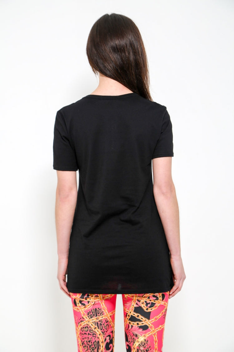 Girl Gang Printed T Shirt