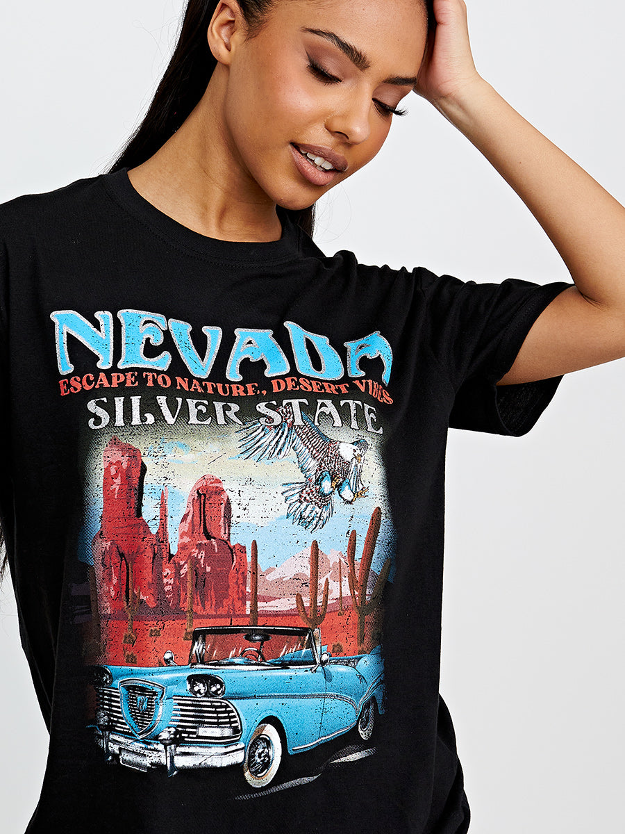 Nevada Graphic Printed T-Shirt