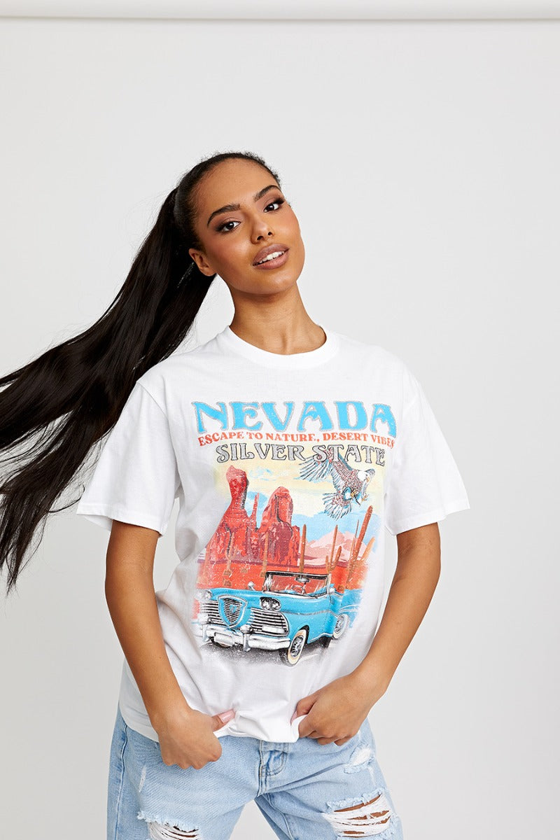 Nevada Graphic Printed T-Shirt