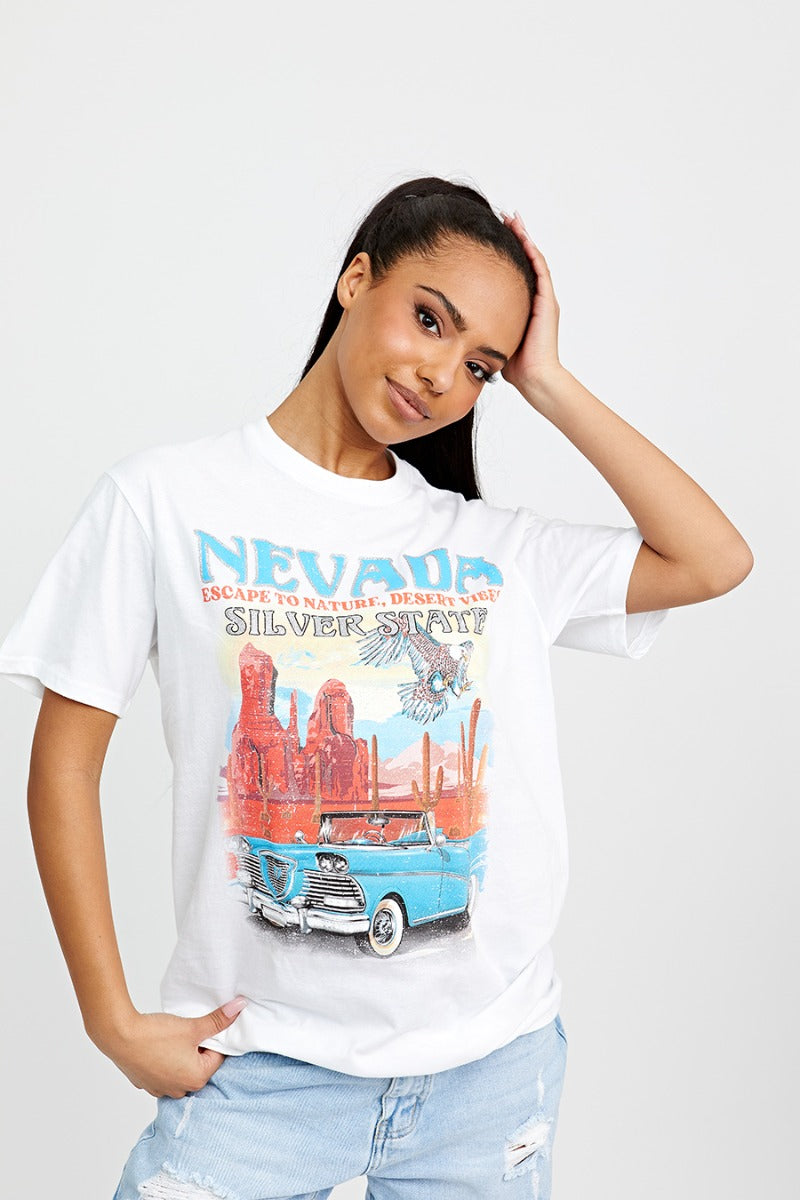 Nevada Graphic Printed T-Shirt