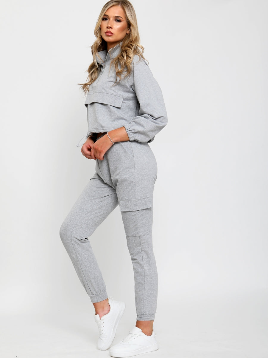 Cropped Cargo Loungewear Co-ord