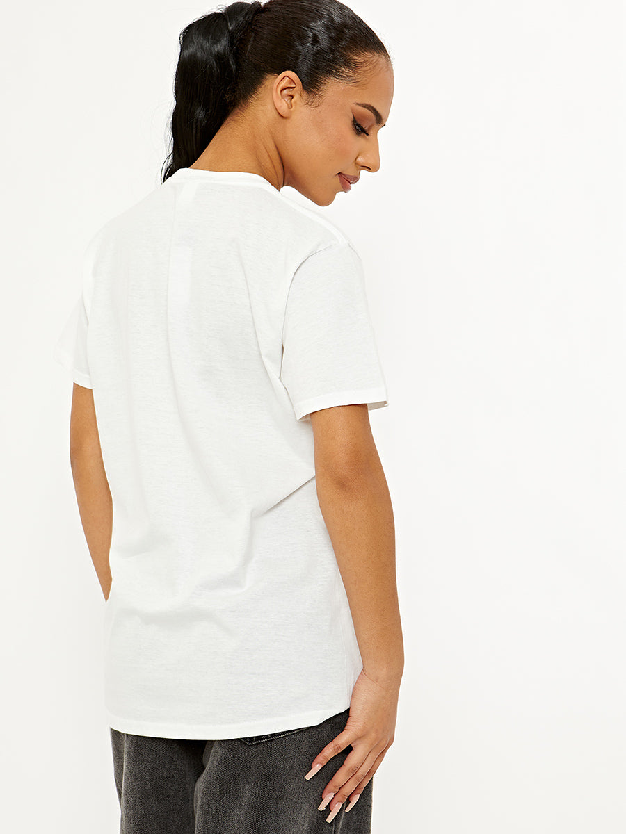 Love Lips Graphic Printed T-Shirt