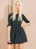 Frill Detail Smock Dress