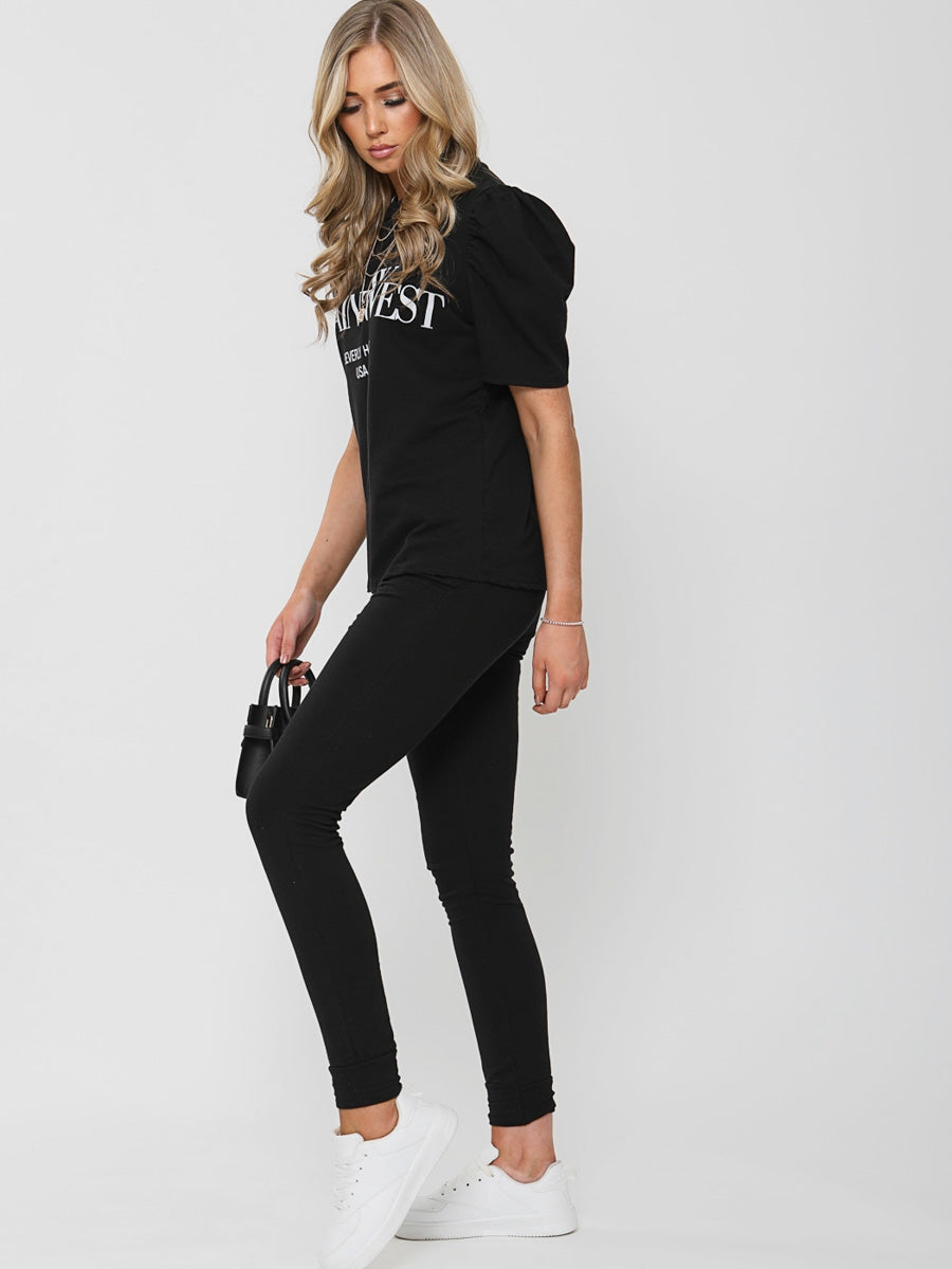 Ye Saint West Printed Loungewear Co-ord