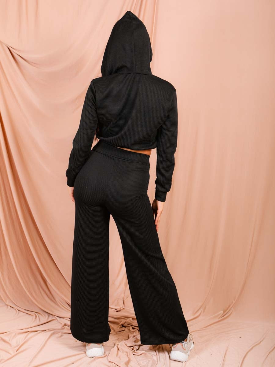 Big Ring Zip Ribbed Co-ord