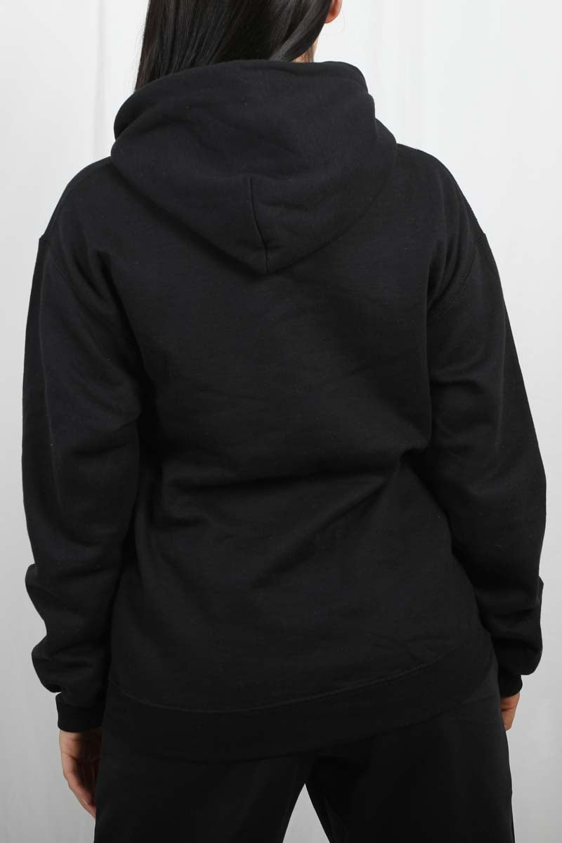 J'Adore Paris Print Fleeced Hoodie