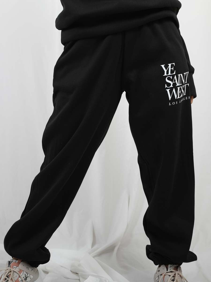 YE SAINT WEST Fleeced Co-ord