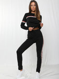 Love Slogan Tape Loungewear Set