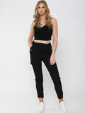 Ribbed Knitted Crop Top