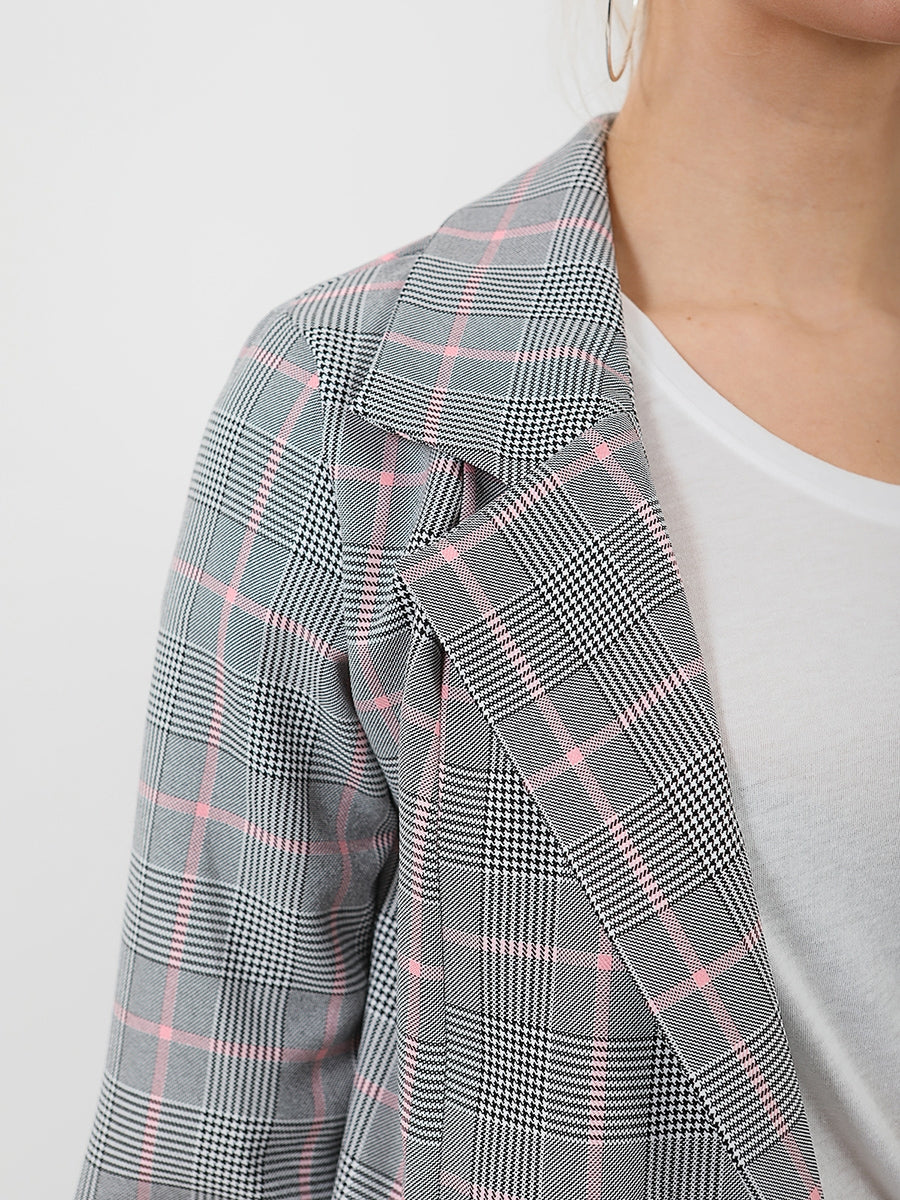 Pink Check Blazer & Trouser Co-ord