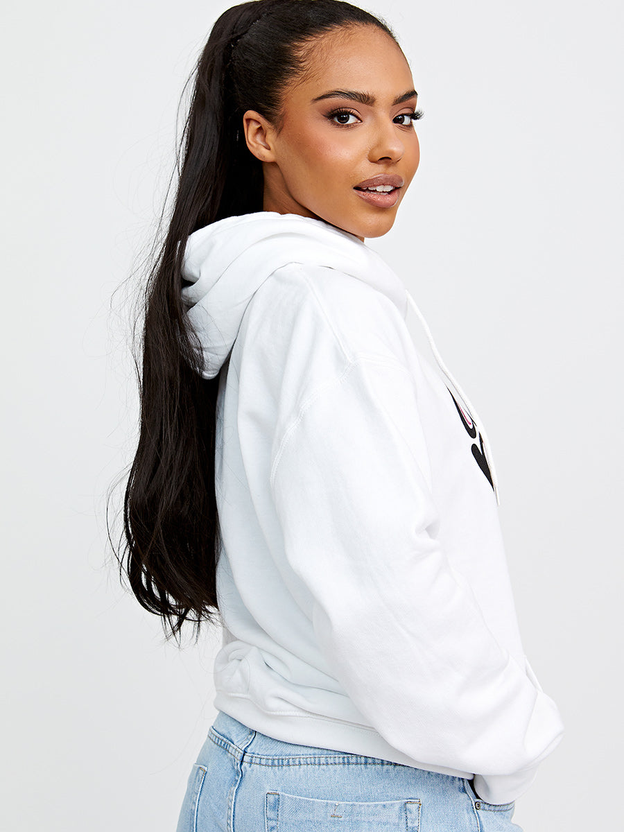 All You Need Is Love Graphic Print Hoodie