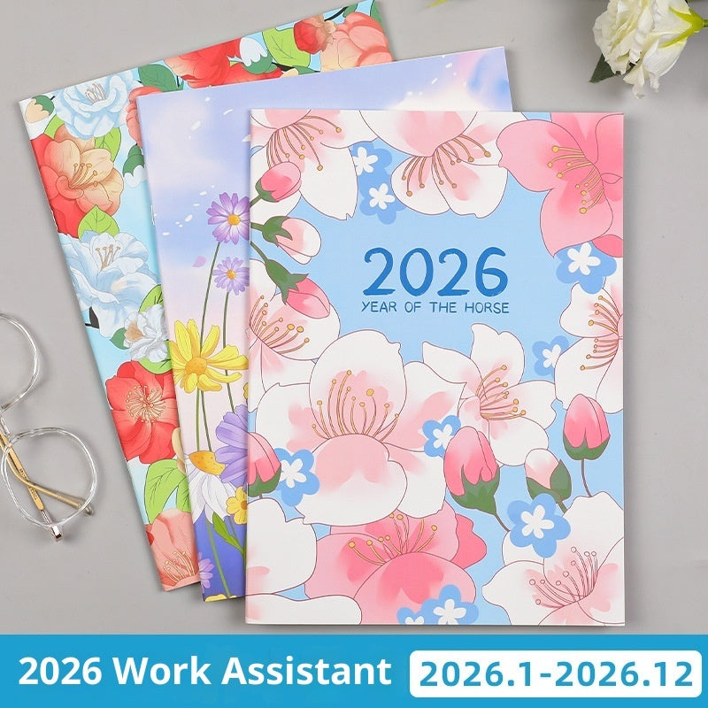 Notebook, 2026 Working Secretary Schedule Book