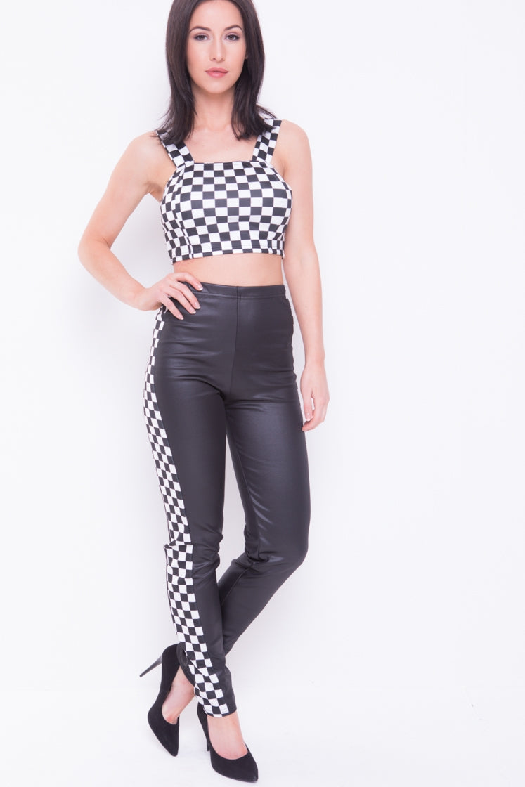 Checkerboard Grid Check Co-ord
