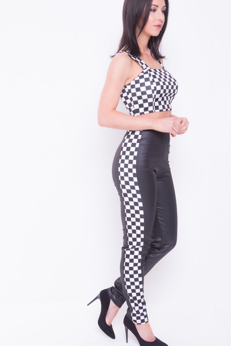 Checkerboard Grid Check Co-ord
