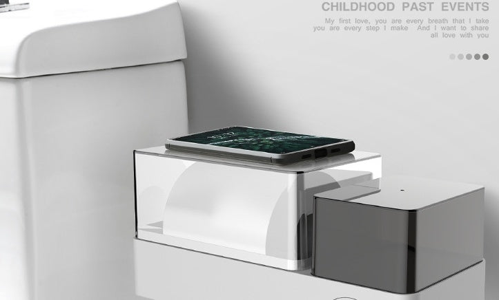 Waterproof Tissue Box Toilet Paper Roll Extractor