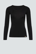 Fairtrade Organic Long Sleeve Undershirt: Womens