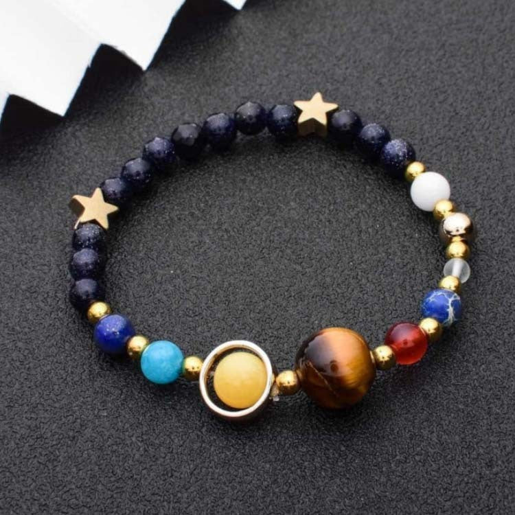 Unisex Eight Planet Constellation Bracelet