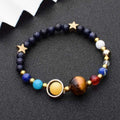 Unisex Eight Planet Constellation Bracelet
