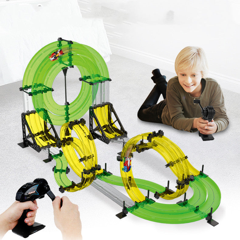 Children's Remote Control Toy Car Electric Rail Car