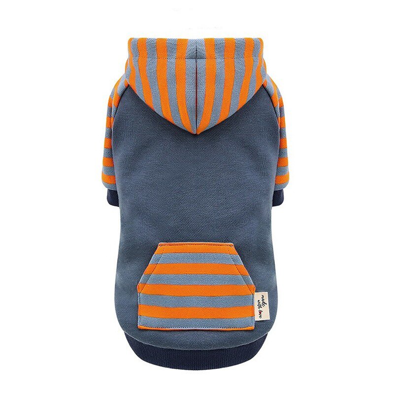 Dog clothes hooded