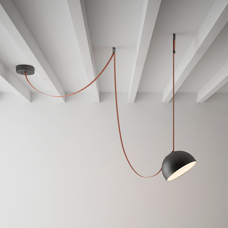 Creative Living Room Dining Room Bedroom Bedside Belt Chandelier