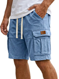 Men's Cargo Shorts With Pockets Fashion Summer Vacation Short Pants