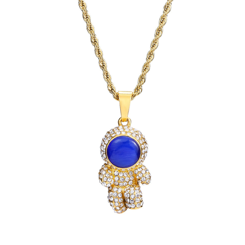 Wandering Earth Necklace Pendant