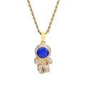 Wandering Earth Necklace Pendant