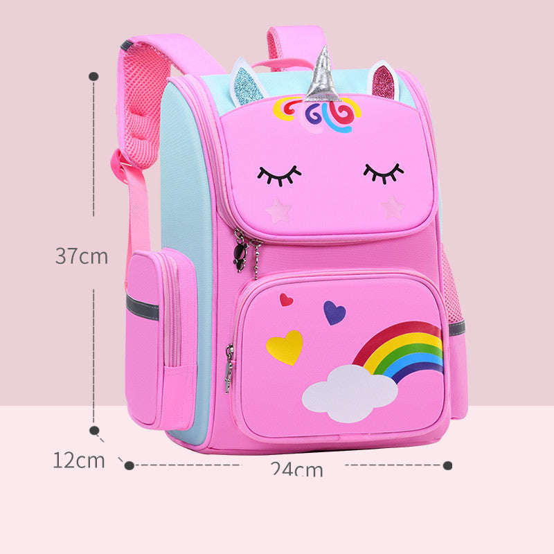 Unicorn School Backpack, Small & Large