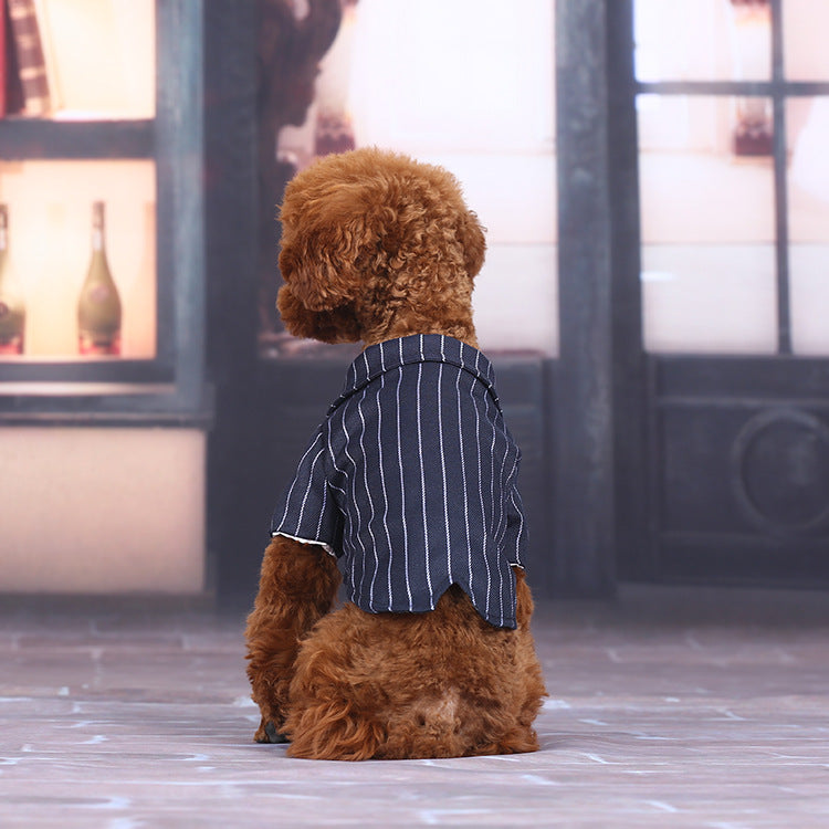 Puppy Dog Suit Dress Summer Dress Thin Small Dog