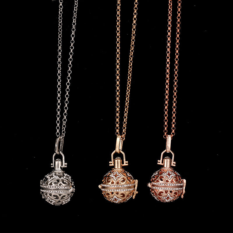 Circle Dome Secret Stash Necklace