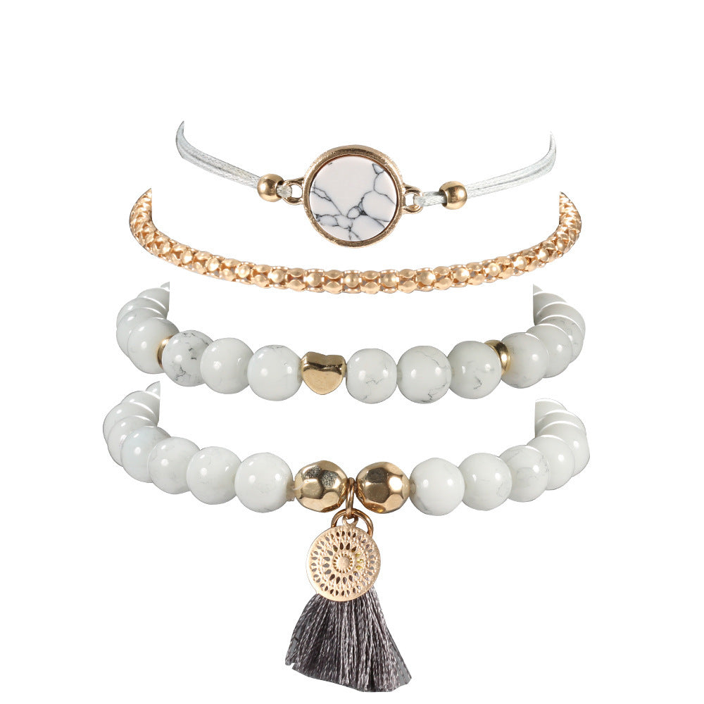 Love Map Bracelet Set