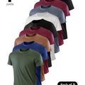 9pcs Men's Quick-Dry Athletic T-Shirts - Breathable, Moisture-Wicking Short Sleeve Shirts for Gym, Running & Training - Ultra-Lightweight, Crew Neck
