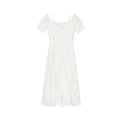 Fashionable White Slimming Dress For Women