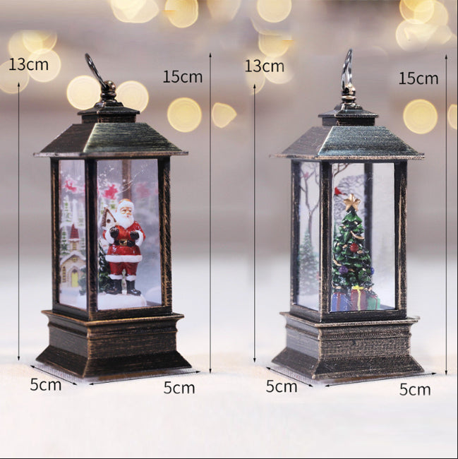 Christmas Simulation LED Flame Small Oil Lamp