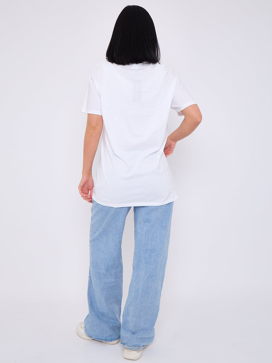 Xo Xo Graphic Printed T-Shirt