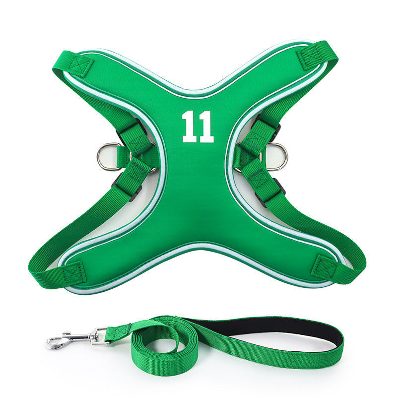 Small And Medium-sized Dogs Vest Chest And Back Pet Supplies Chest Strap