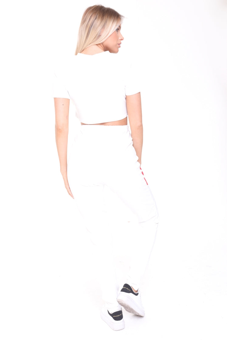 Guilty Crop Top And Trouser Co-ord