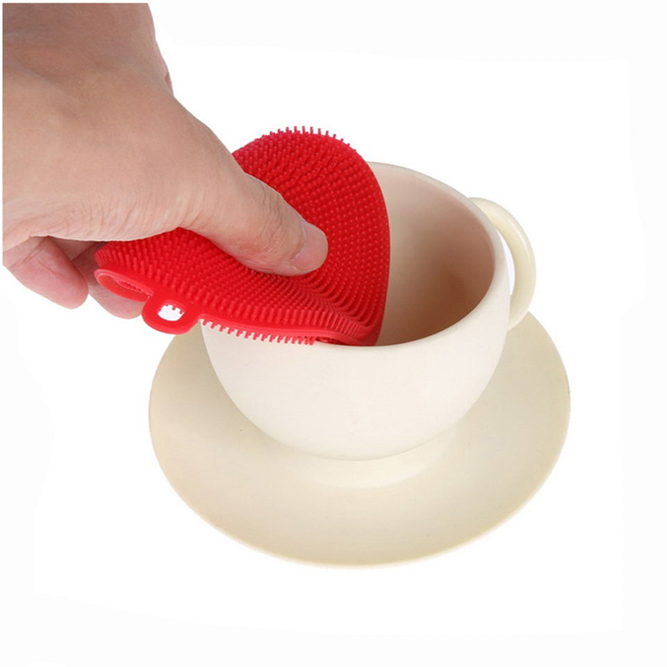 Brosse De Nettoyage Pour Lave-vaisselle En Silicone Pour Cuisine