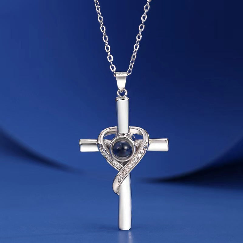 "I Love You" Projection Necklace
