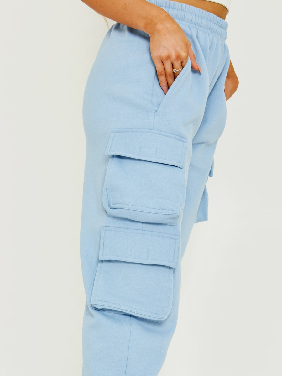 Utility Pocket Fleeced Cargo Jogger
