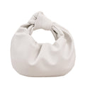Western Style Crossbody Portable Pleated Cloud Bag For Women