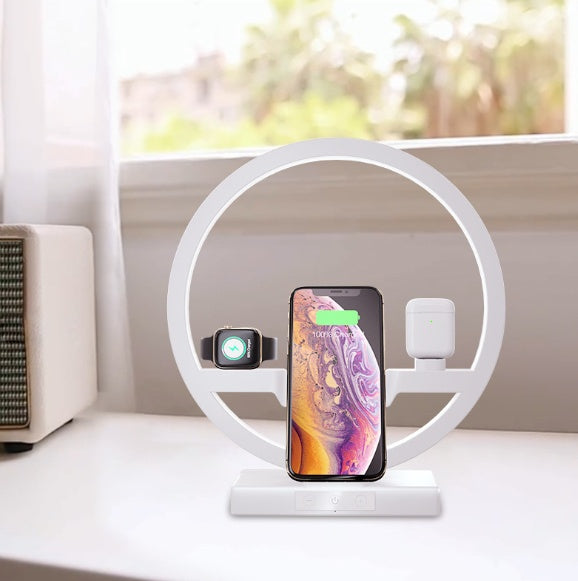 Wireless Quick Charger for 1Phone X XR  with LED Light