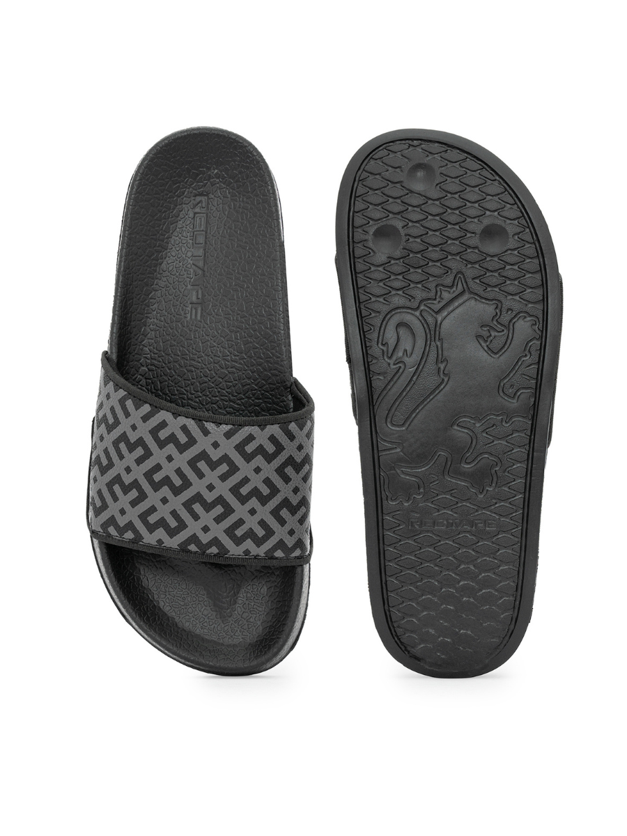 RedTape Womens MonoGrid Summer Beach Pool Sliders