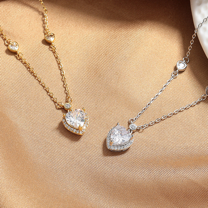 Luxury Heart-Shaped Necklace