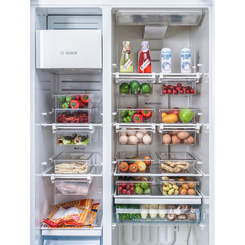 Arrange Transparent Rectangular Storage Box