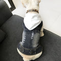 Teddy washed denim vest