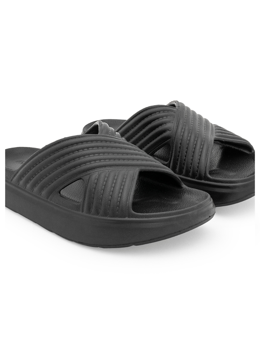 RedTape Womens CrossCurve Chunky Cushioned Lightweight Sliders